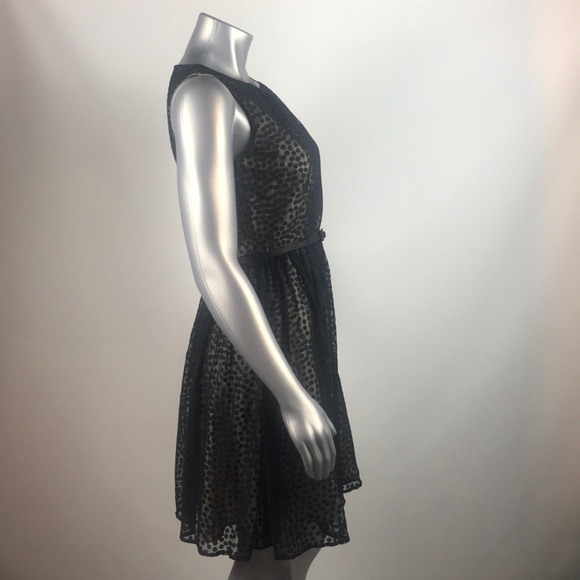 Jessica Howard Evening Sleeveless Polka Dot Size 6 - Picture 2 of 5